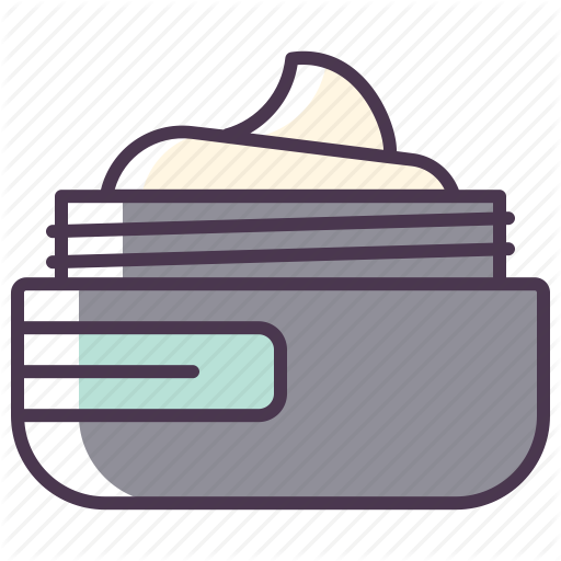 512x512 Beauty, Face Care, Makeup, Cosmetics, Health, Night Cream, Cream Icon