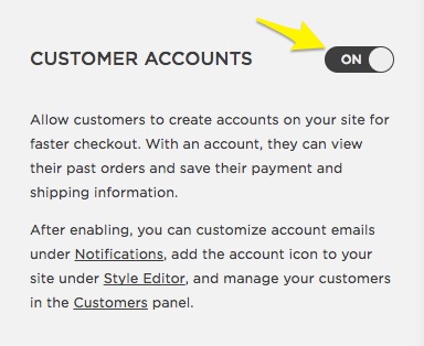 384x314 Customer Accounts Squarespace Help