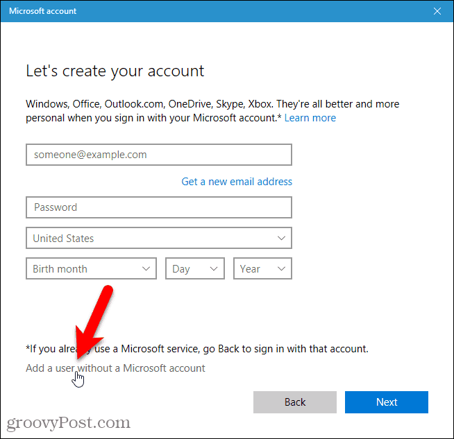 654x633 How To Create A Local Account On Windows