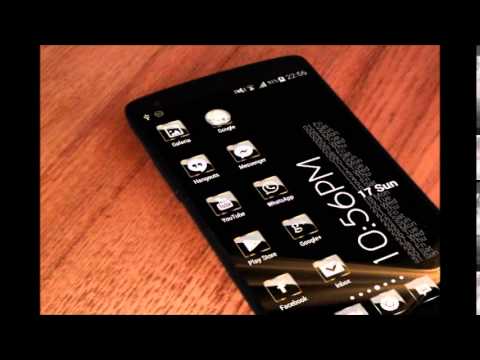 480x360 Golden Glass Nova Launcher Theme Icon Pack