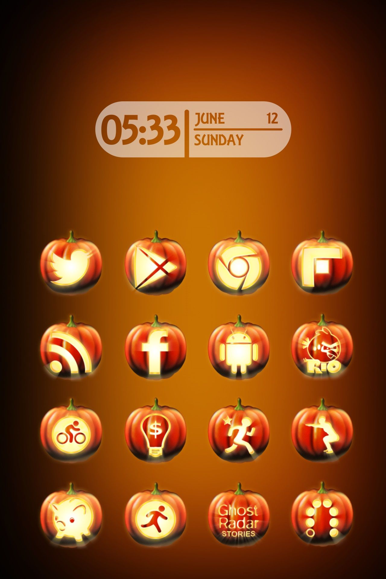 1280x1920 For Android Theme Icon Pack Halloween