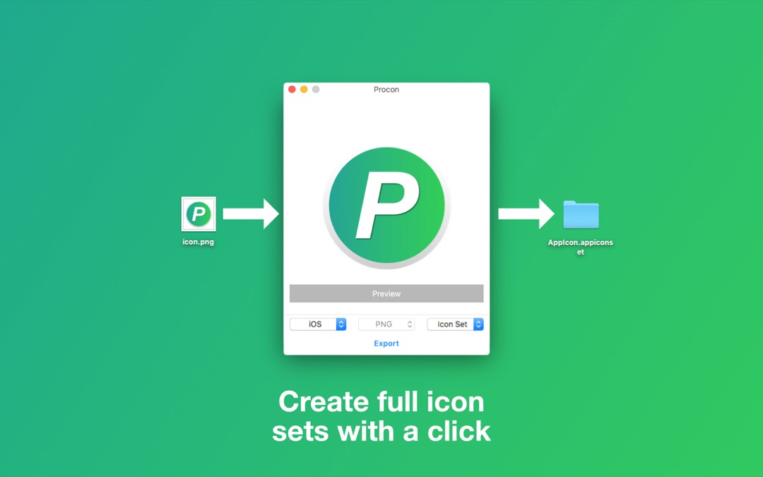 create app icons with image asset studio