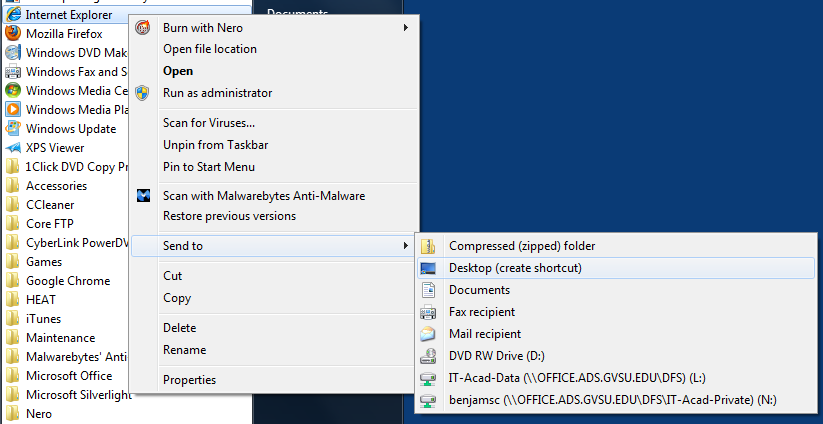 823x424 How To Create Desktop Shortcuts In Windows