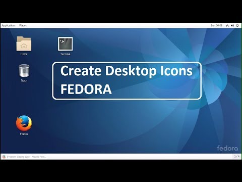 480x360 How To Create Desktop Icon In Fedora Linux