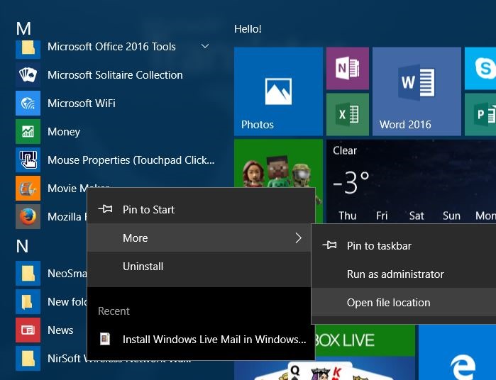 How To Create Desktop Shortcuts To Programs In Windows 699x536 How To Create Desktop Shortcuts To Programs In Windows