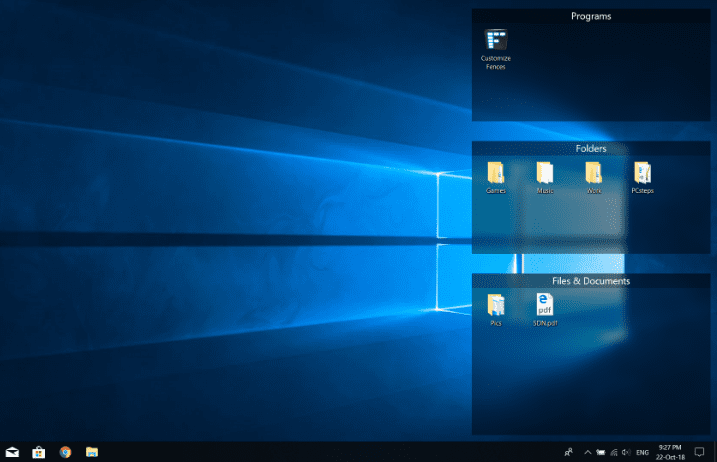 How To Organize The Windows Desktop 717x462 How To Organize The Windows Desktop