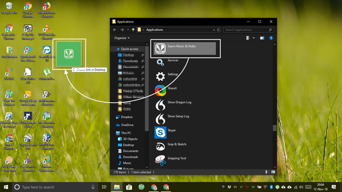 Create Desktop Icon Windows