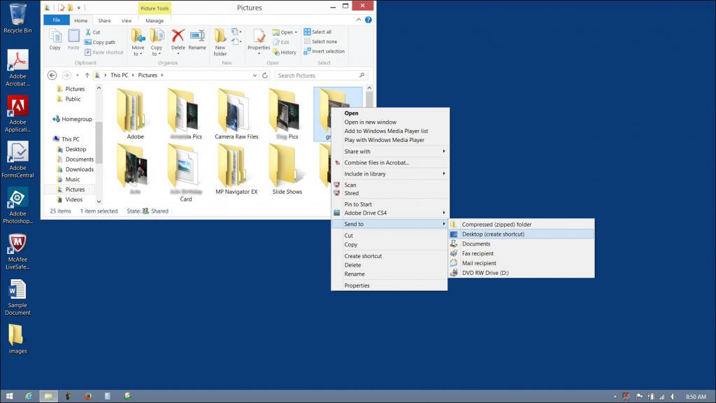 Create Desktop Shortcuts In Windows 1024x576 Create Desktop Shortcuts In Windows