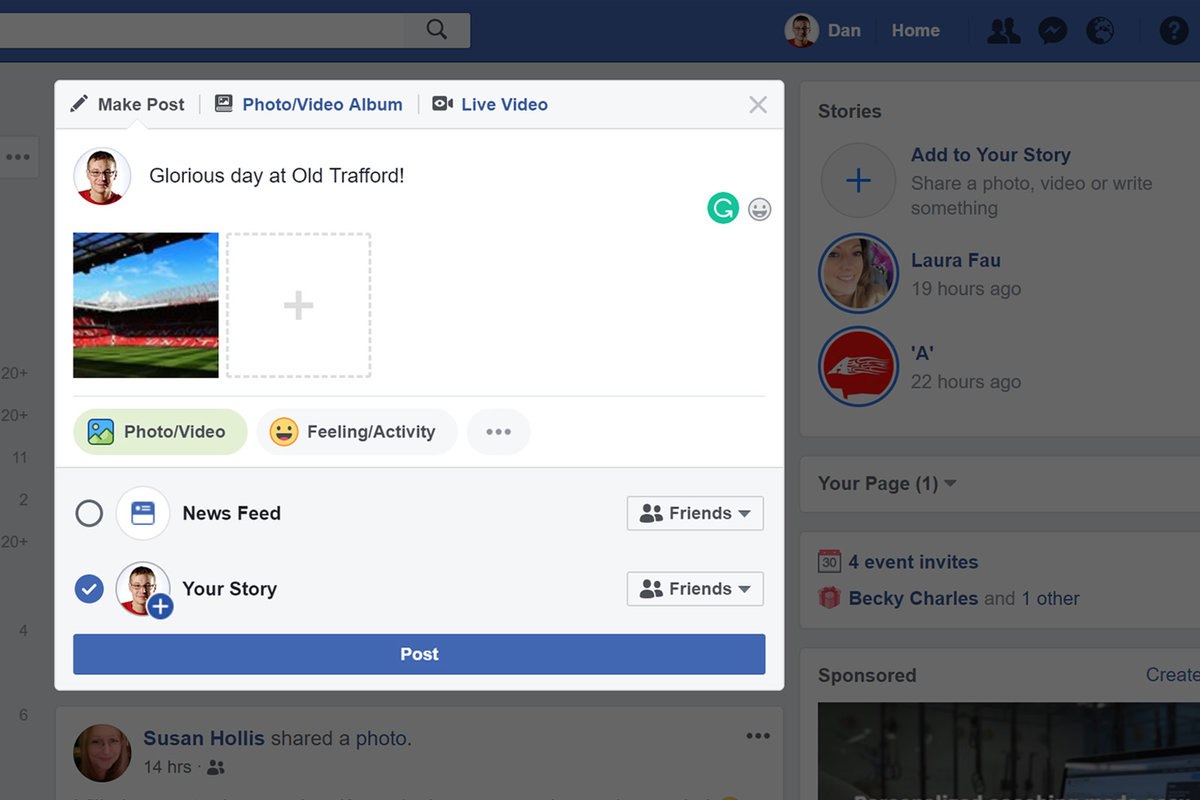 Create Facebook Icon at Vectorified.com | Collection of Create Facebook ...