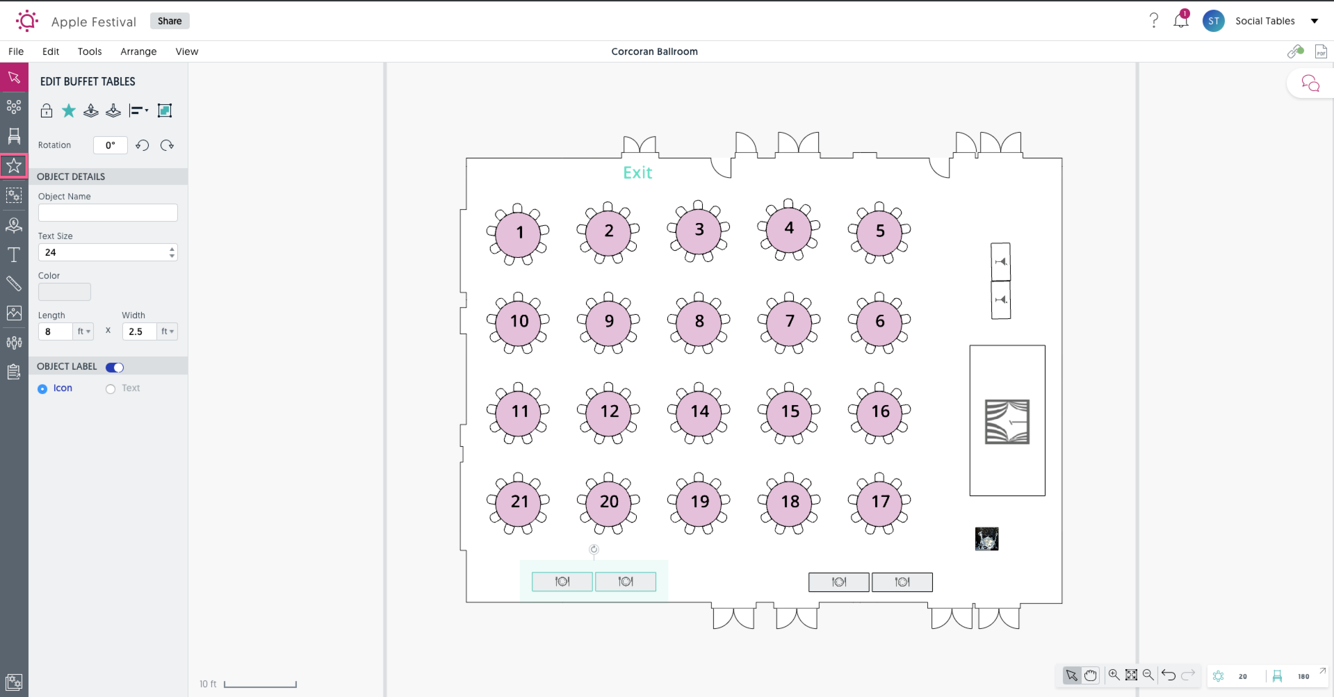 Social Tables Creating And Locating Favorites 1919x1003 Social Tables Creating And Locating Favorites