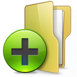 256x256 Folder New Icon Shimmer Iconset Creative Freedom