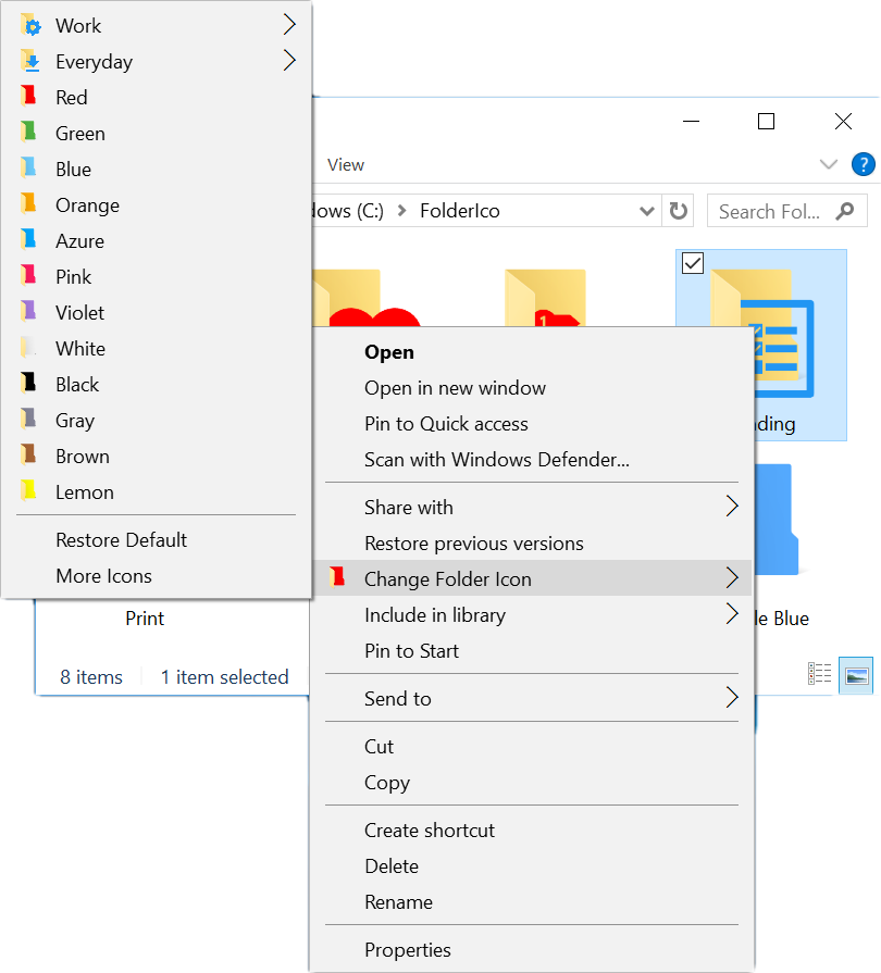 810x895 How To Customize Folder Icon