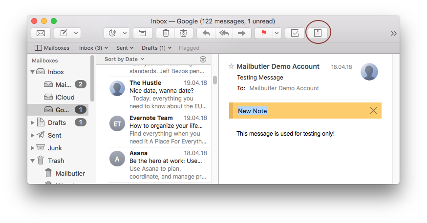 874x457 How Do I Create Notes In Apple Mail Or Gmail Mailbutler Support