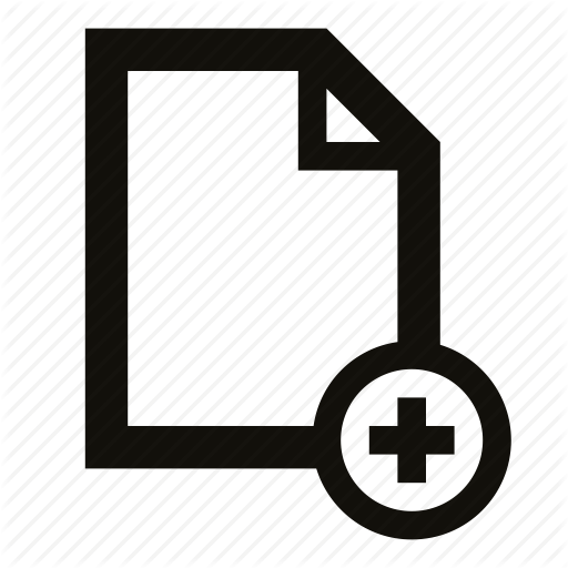 512x512 Add File, Create, Create File, Document, File, New, New Icon