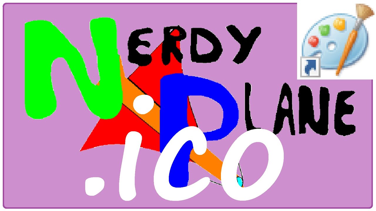 1280x720 How To Create An Icon With Ms Paint