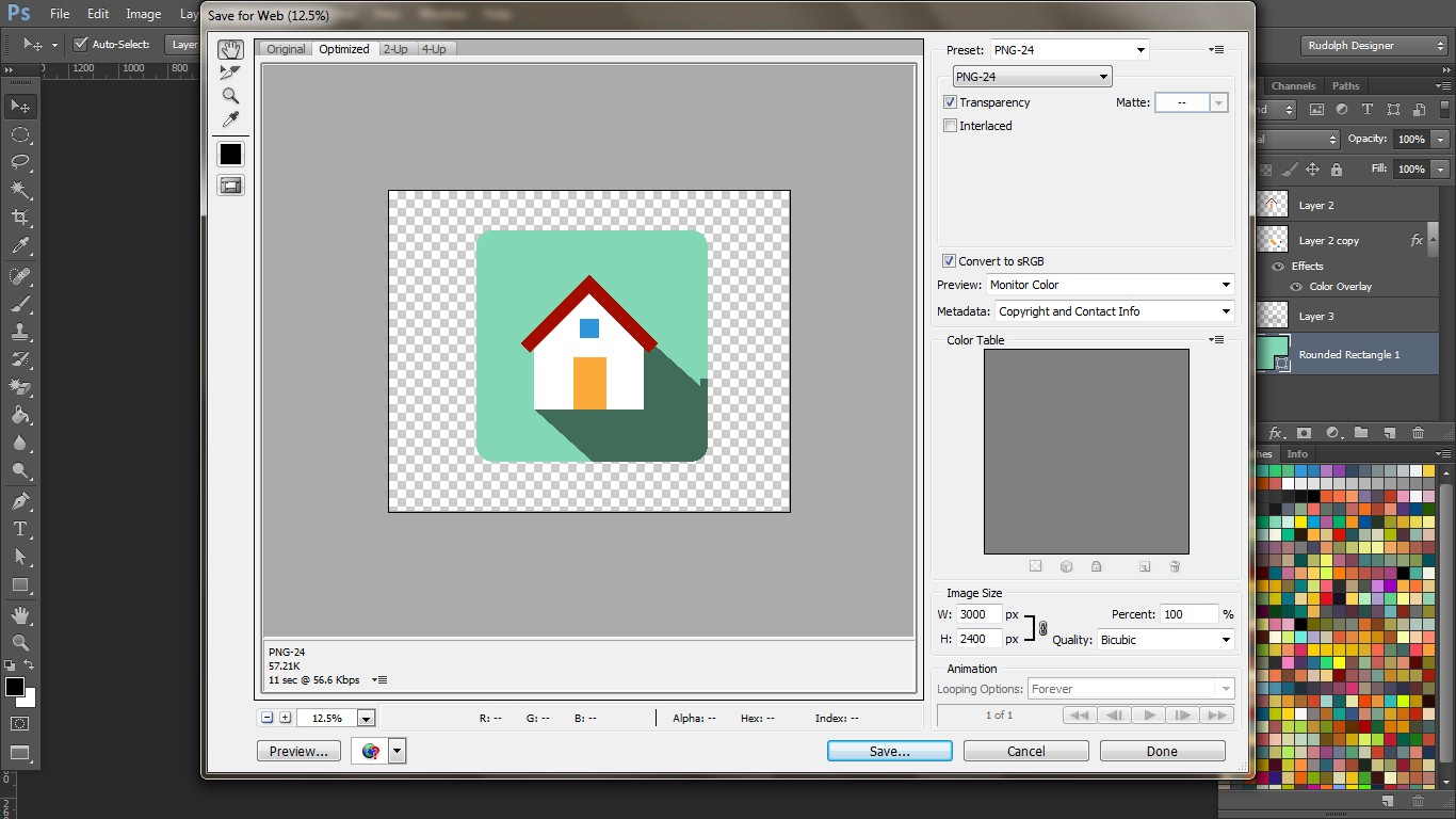 Create icon file from image at vectorified collection of create