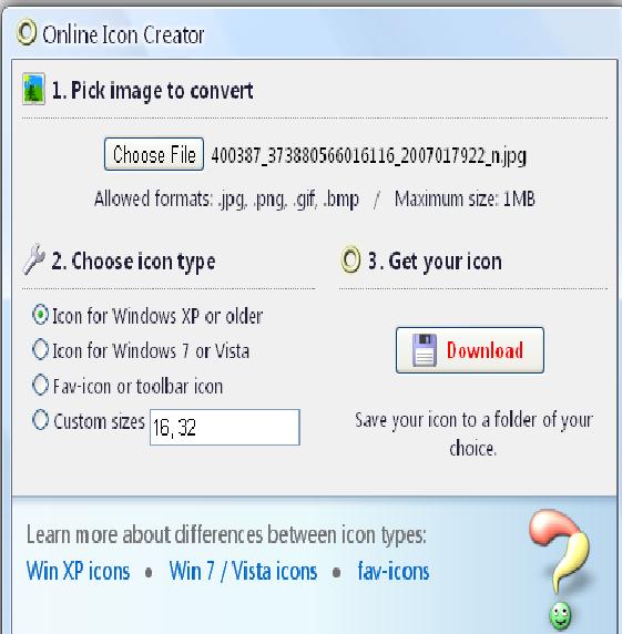 561x572 Convert Image Into Icon Computer Tips And Tricks