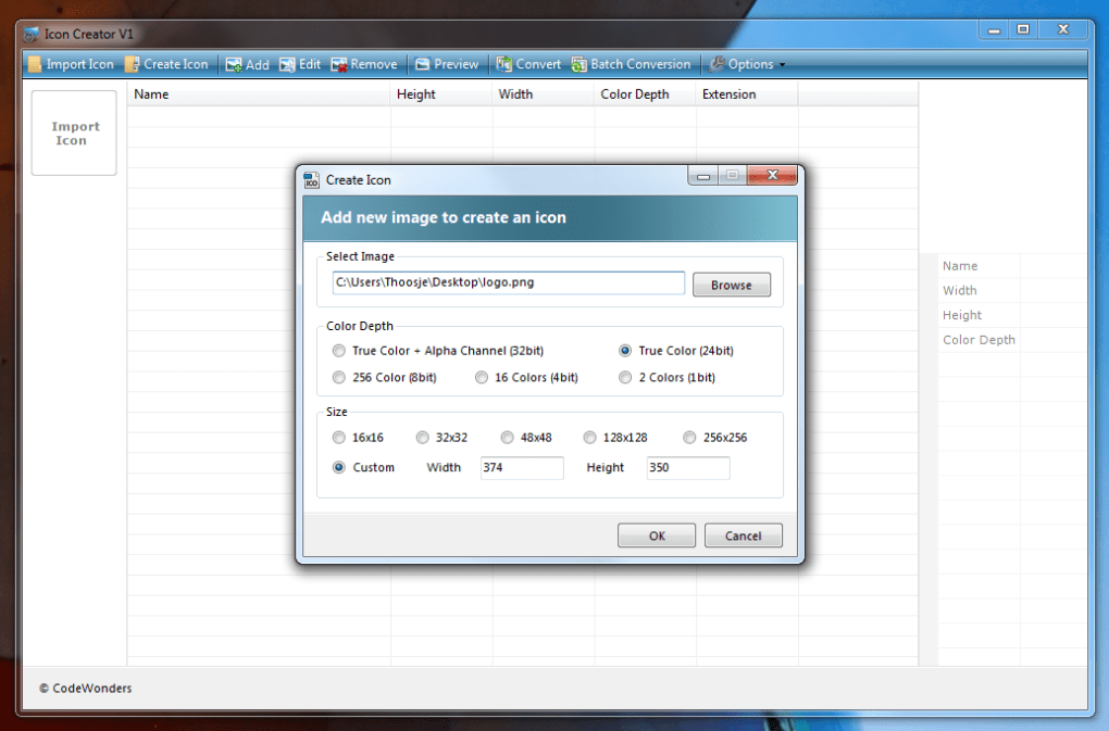 1020x673 Icon Creator