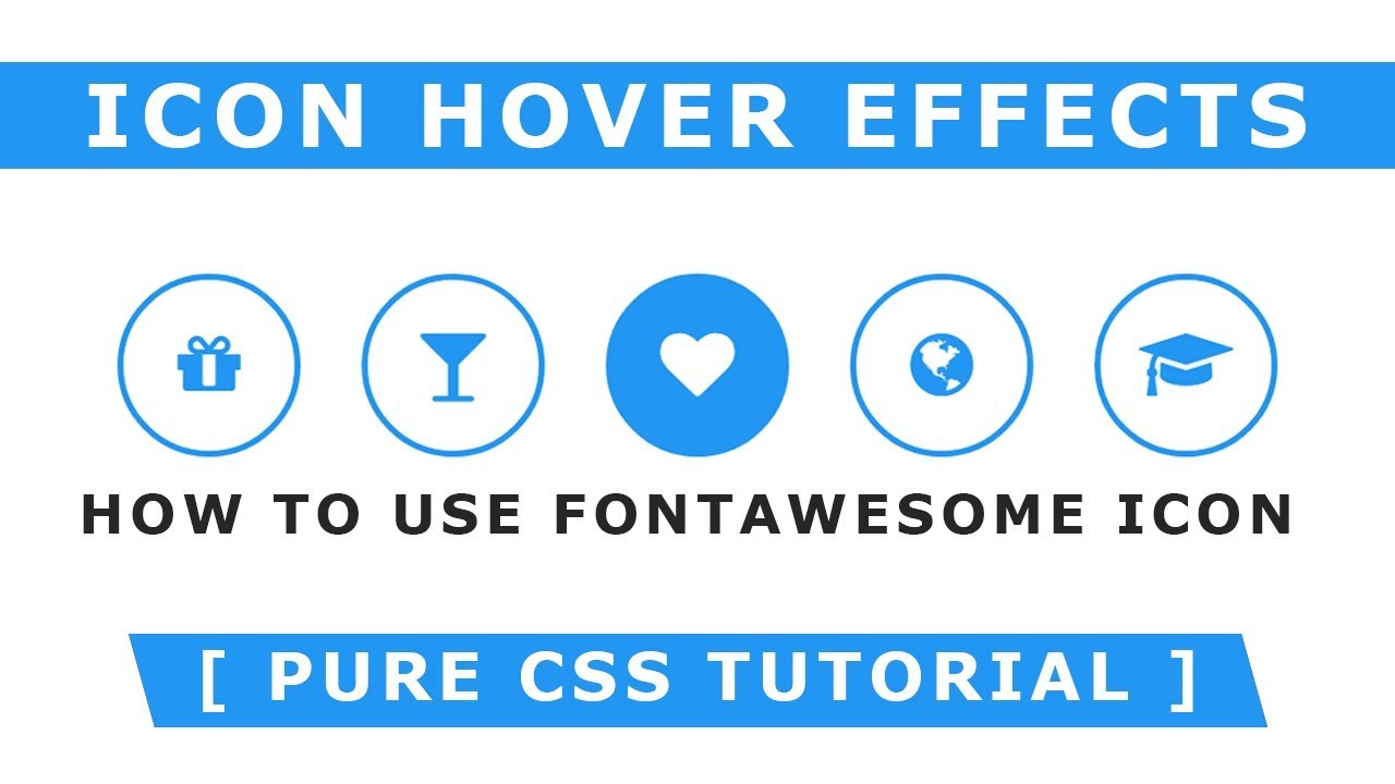 1280x720 How To Create Css Icon Hover Effects