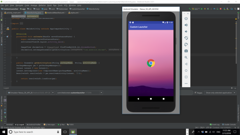 840x473 How To Build A Custom Launcher In Android Studio