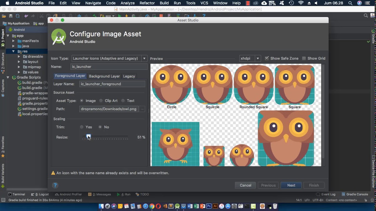 1280x720 How To Create App Launcher Icon In Android Studio