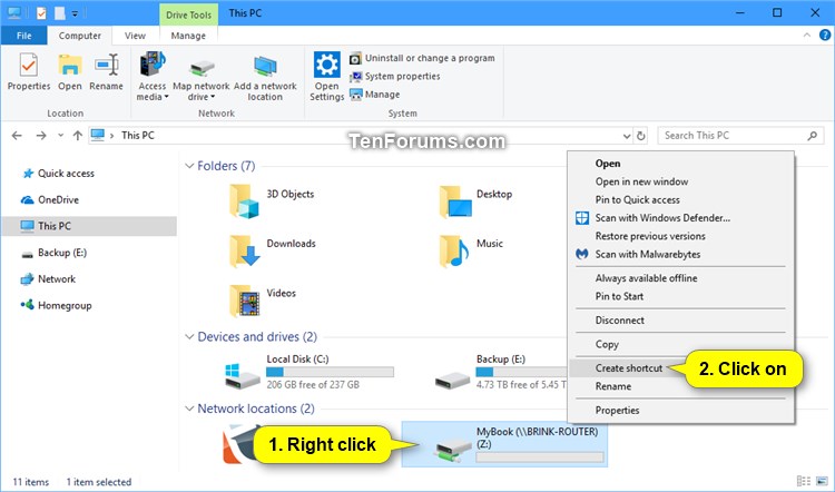 750x442 Create Shortcut To App, File, Folder, Drive, Or Website In Windows