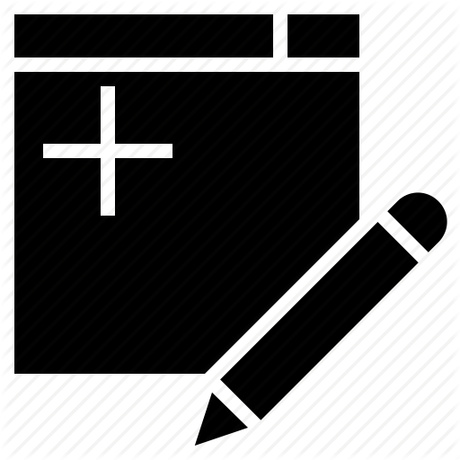 512x512 Add Document, Create Website, New Article, New Blog Post, New