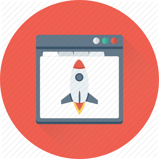 512x512 Build Site, Create Website, Rocket, Web Startup, Website Icon