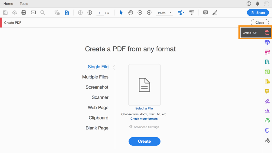 How To Create Pdfs From Text And Images Adobe Acrobat Dc Tutorials 900x506 How To Create Pdfs From Text And Images Adobe Acrobat Dc Tutorials