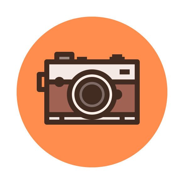 586x586 Smile! Learn How To Create A Camera Icon