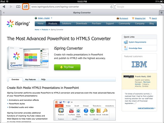 550x413 How To Make A Website Full Screen On The Ipad