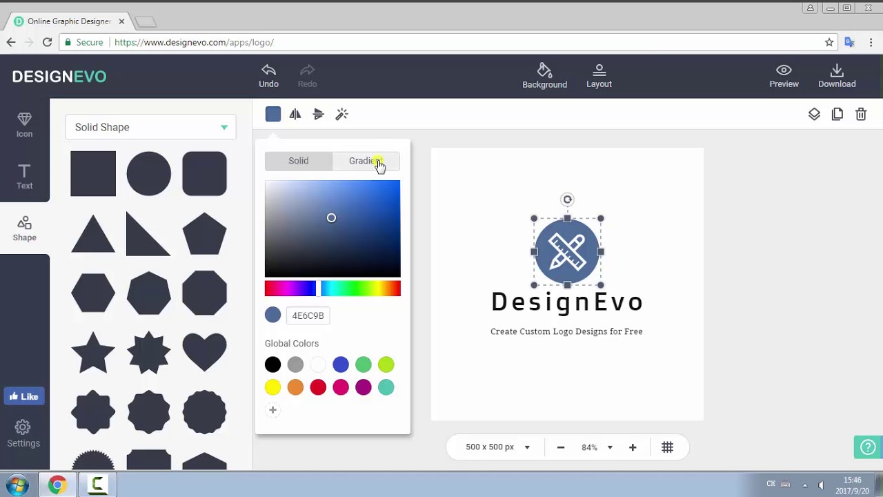 1280x720 Designevo Tutorial Create Custom Logo Designs Online For Free