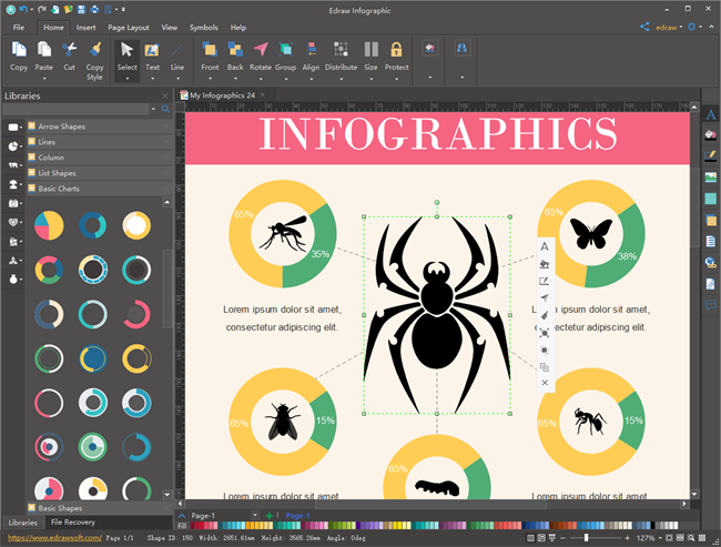 650x493 Offline Infographics Software