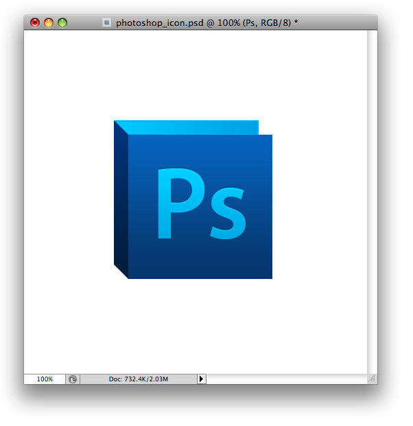 Create The Adobe Photoshop Icon Using Photoshop 602x620 Create The Adobe Photoshop Icon Using Photoshop