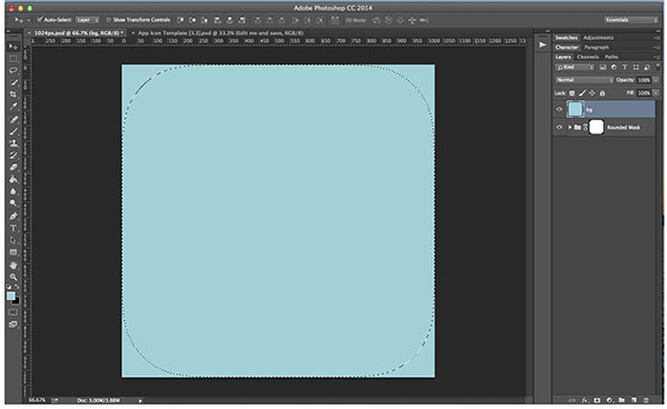 How To Create A Sleek Ios App Icon In Photoshop 600x368 How To Create A Sleek Ios App Icon In Photoshop