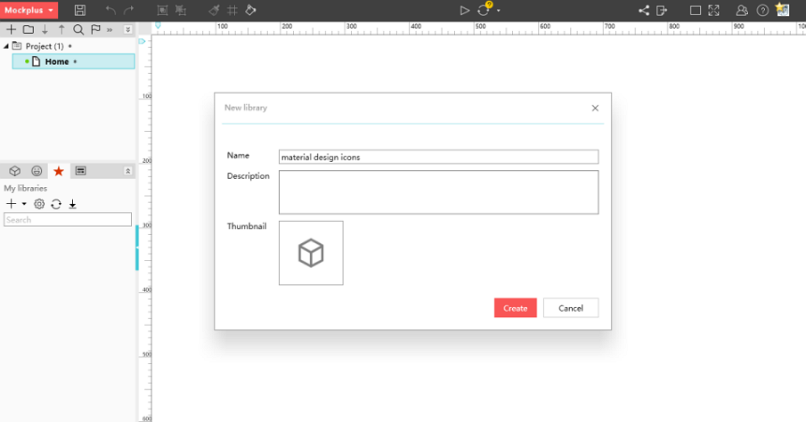 Create Material Design Icon
