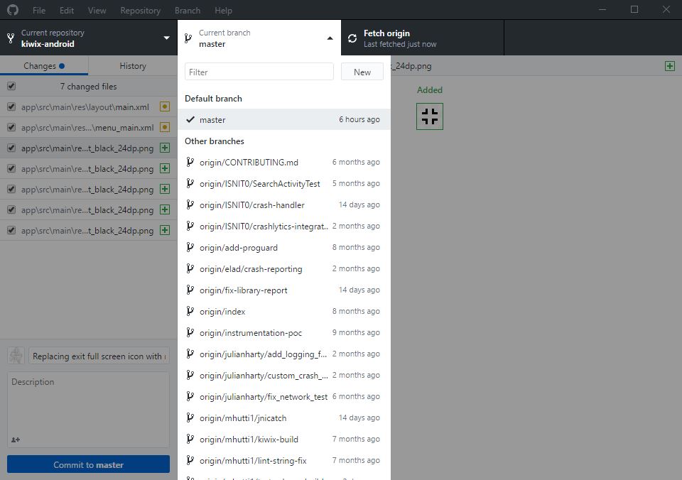 960x676 Replace Exit Full Screen Icon With Material Design Icon Issue