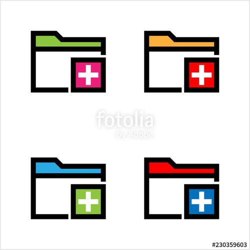 Computer New Folder Icon, Create New Folder, Add New Folder 500x500 Computer New Folder Icon, Create New Folder, Add New Folder