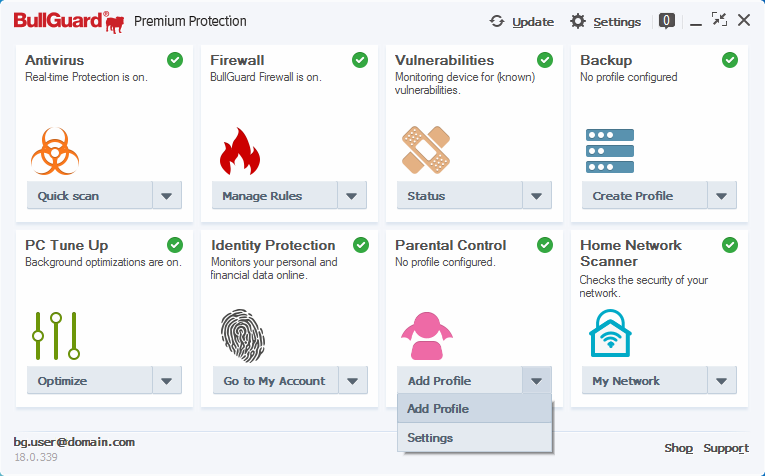 Bullguard Desktop Protection Help Create New Profile Bullguard 765x476 Bullguard Desktop Protection Help Create New Profile Bullguard