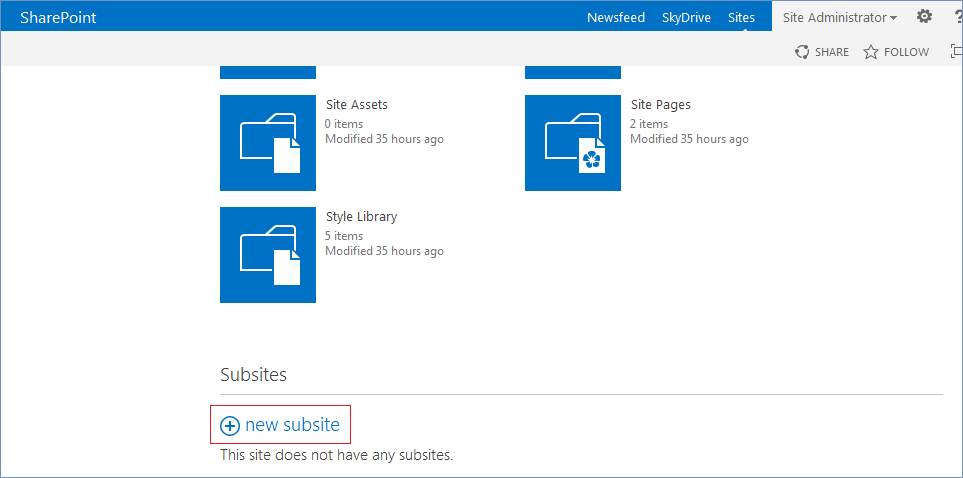 How To Create A Sub Site In Sharepoint 963x478 How To Create A Sub Site In Sharepoint