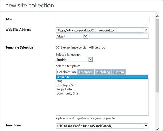 Create A Site Microsoft Docs 522x420 Create A Site Microsoft Docs