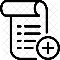 256x256 Create Document Icon Of Line Style