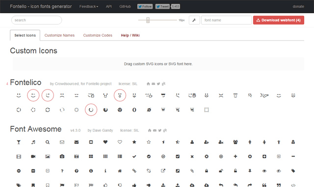 640x382 Free Tools For Creating Your Own Icon Font Freelance Web