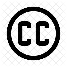 256x256 Creative Commons Icon Of Line Style
