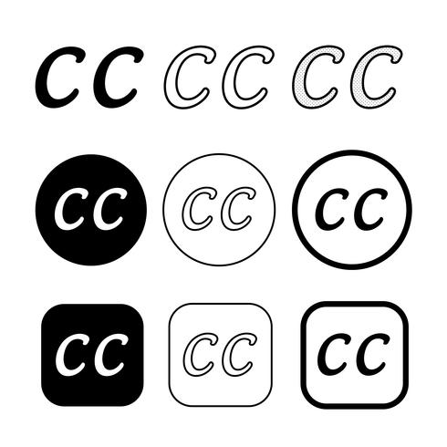 490x490 Creative Commons Icon Symbol Sign Vector