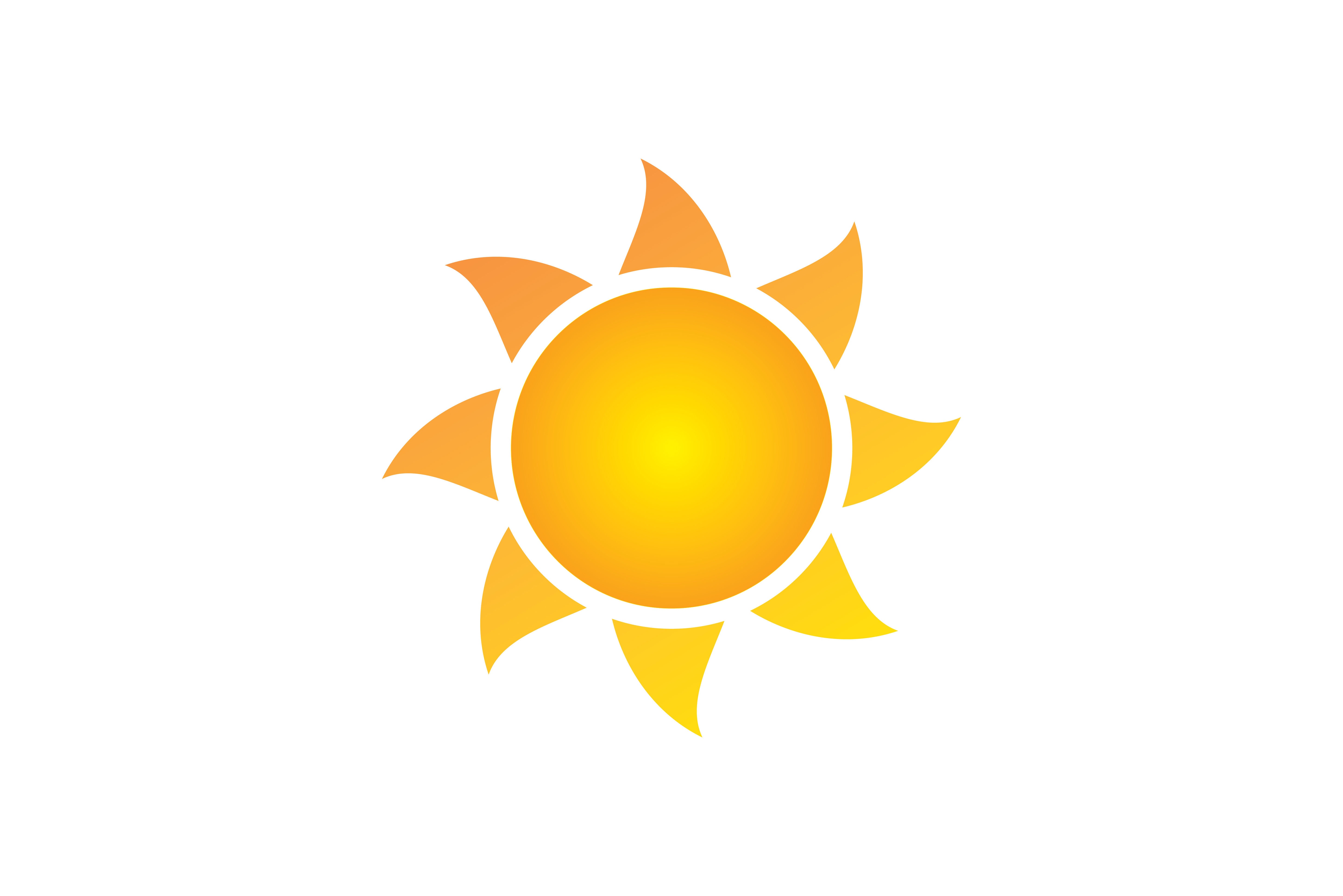 5800x3870 Sun Icon Creative Design Graphic
