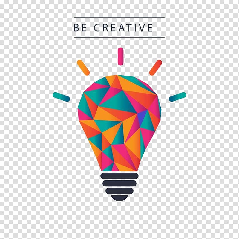 800x800 Be Creative Creativity Icon, Colorful Bulbs Creative Transparent