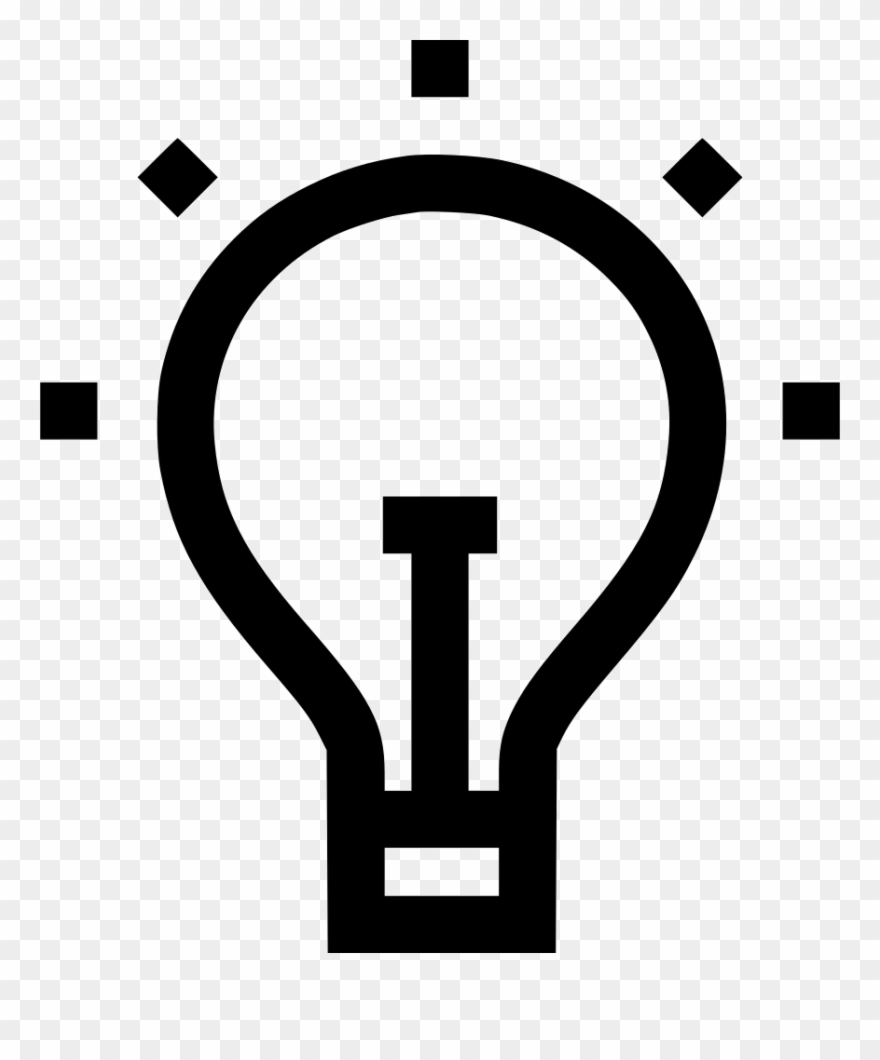 880x1060 Clip Art Free Library Idea Creative Light Energy