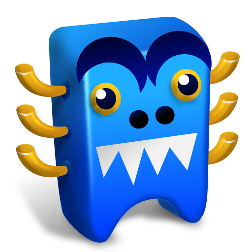 512x512 Blue Creature Icon Creatures Iconset Fast Icon Design