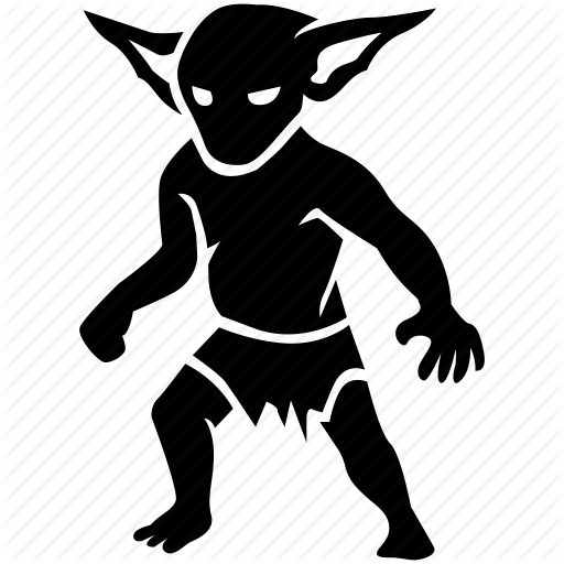 512x512 Boggart, Creature, Fantasy, Goblin, Gremlin, Imp, Troglodyte Icon